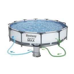 Apvalaus rėmo baseinas 366 x 366 cm