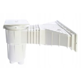 ABS skimerio užpildas 80x495mm padidina vandens lygį