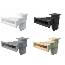 ABS skimerio užpildas 80x495mm padidina vandens lygį