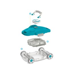 Bestwaya automatinis baseino dulkių siurblys Aquatronix G200 58765