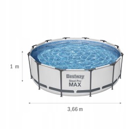 Sodo karkasinis baseinas 366x100cm bestway