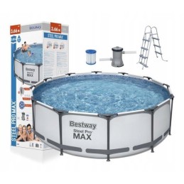 Plieninis sodo baseinas 366 x 100 cm bestway 56418