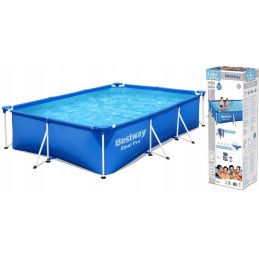 Liels karkasa dārza baseins 300x201x66 bestway