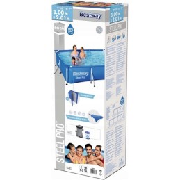 Liels karkasa dārza baseins 300x201x66 bestway