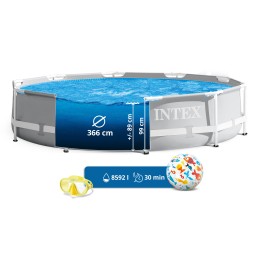 Didelis apvalus intex rėmo baseinas 366 x 366 cm