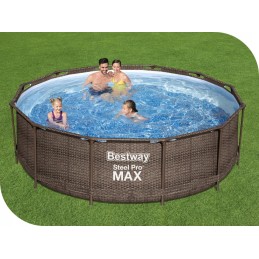 Bestway karkasinis sodo baseinas 366x100 56709