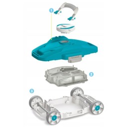 Aquatronix Bestway 58765 automatinis baseino dulkių siurblys