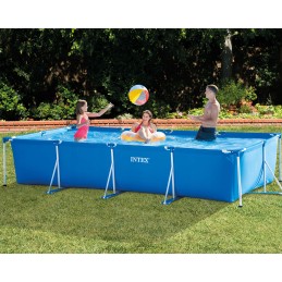 Plieninis sodo baseinas 450 x 220 x 84 cm 5in1 intex 28273