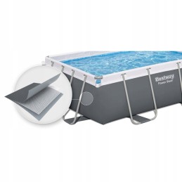 Plieninis sodo baseinas 282 x 196 x 84 cm 10in1 bestway 56629n