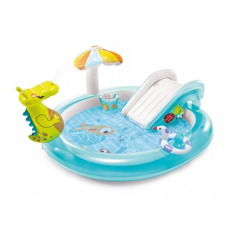 Pripučiamo vandens baseino žaidimų aikštelės drakono fontanas