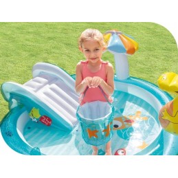 Pripučiamo vandens baseino žaidimų aikštelės drakono fontanas