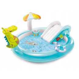 Pripučiamo vandens baseino žaidimų aikštelės drakono fontanas