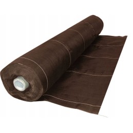 Agrotekstilė nuo piktžolių 1,6 x 100 m agrotekstilė 70 g stipri ruda