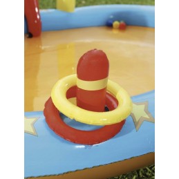 Pripučiama vandens žaidimų aikštelė, baseinas, čiuožykla, boulingas