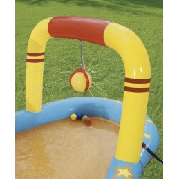 Pripučiama vandens žaidimų aikštelė, baseinas, čiuožykla, boulingas