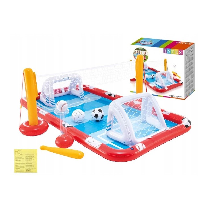 Vandens žaidimų aikštelė, sporto arena, aikštelės + priedai