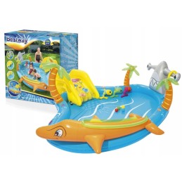 Vandens žaidimų aikštelė, baseinas, čiuožykla + priedai, 280 cm