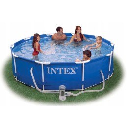 Raamiga basseinikomplekt 4in1 intex 305x76 cm aiaraamiga basseinivann