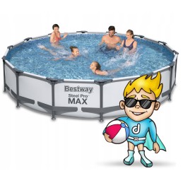 Steel pro max frame pool 427x84 14ft bestway