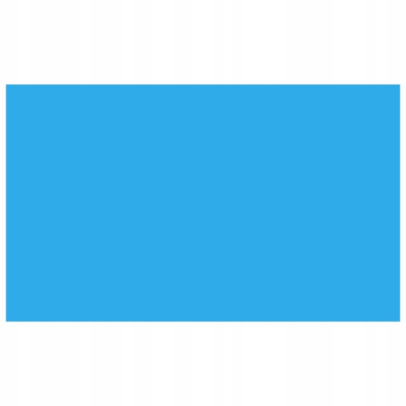 Stačiakampio formos baseino danga 1000 x 600 cm pilna