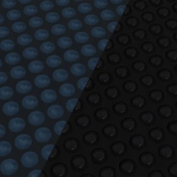 Plaukiojanti saulės folija iš PE 1000x600 cm, juoda ir mėlyna