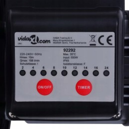 Smėlio filtro siurblys su laikmačiu 550 50 l