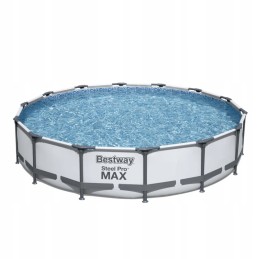 Steel Pro max rāmja baseins 427x84 14ft bestway 3in1 sūkņa filtrs ii