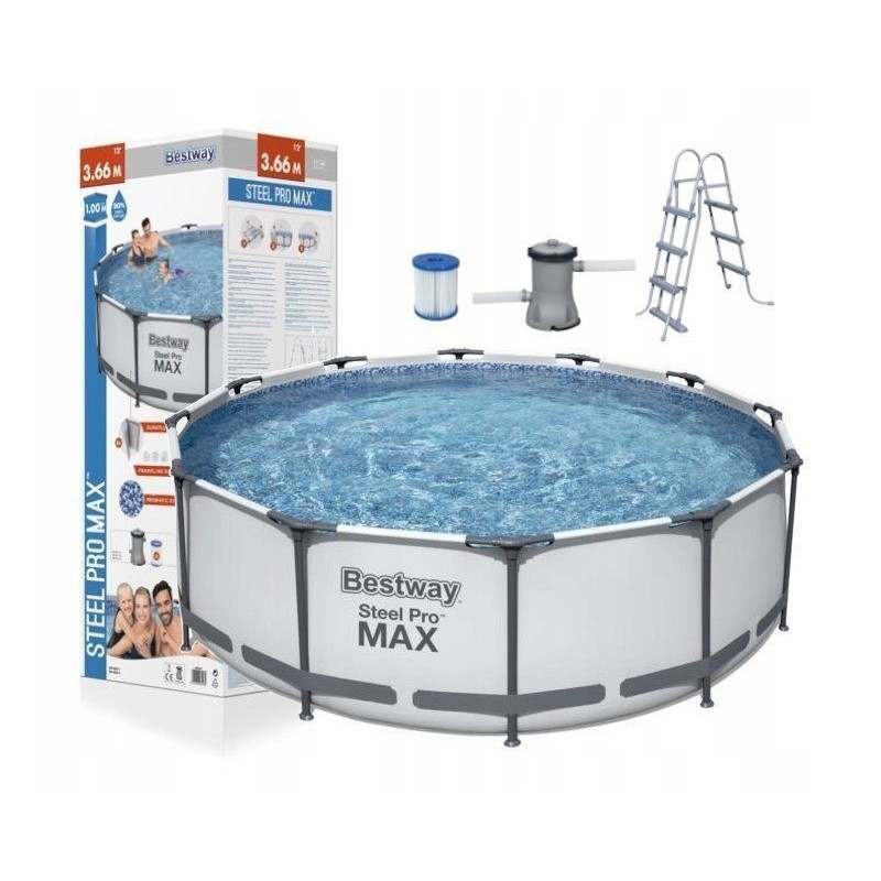 Plieninis sodo baseinas 366 x 100 cm bestway 5641