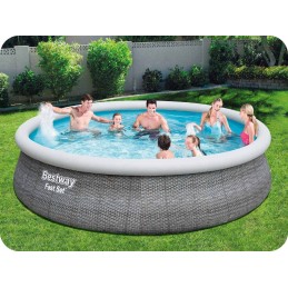 Išsiplečiantis sodo baseinas 457 x 107 cm 11in1 bestway