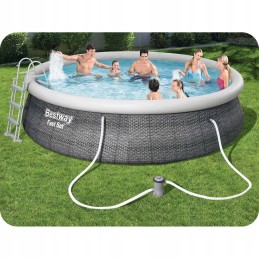 Išsiplečiantis sodo baseinas 457 x 107 cm 11in1 bestway