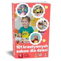 dovana pirkimui - knyga "101 kūrybinis žaidimas vaikams"