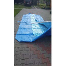 Plieninis sodo baseinas 450x220x84 cm 28273