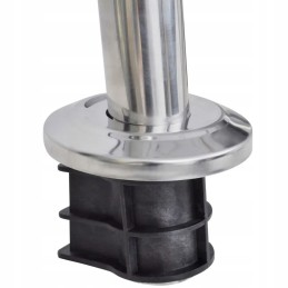 Baseino kopėčios su 3 laipteliais, nerūdijančio plieno 3