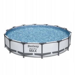 Steel Pro max rāmja baseins 427x84 14ft bestway 3in1 sūkņa filtrs ii