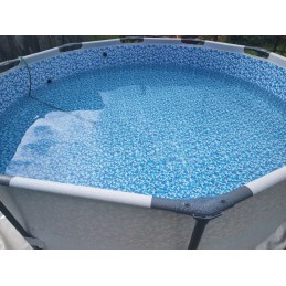 Karkasinis baseinas 305x76cm 17in1 daugiafunkcis sodas