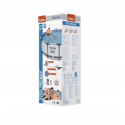 Tērauda dārza baseins 366 x 100 cm bestway 56418