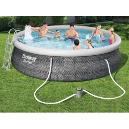 Išsiplečiantis sodo baseinas 457 x 107 cm 18in1 bestway