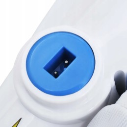 Vidaxl akumuliatorinis baseino dulkių siurblys su putplasčio rankena