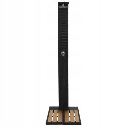 Lumarko garden shower polyrattan and wpc