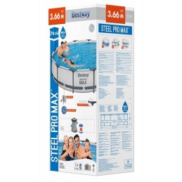 Karkasinis baseinas 366x76cm bestway 56416 7in1