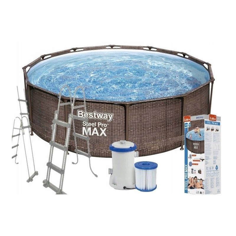 Bestway plieno p max 56709 3 66x100 rėmo baseinas