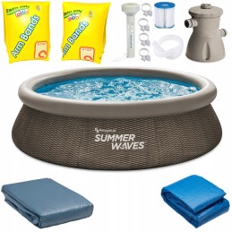 Sodo išsiplėtimo baseino siurblys ribotas 366 x 76 cm rotango skimeris