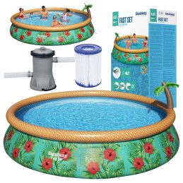 Išsiplėtimo baseinas su bestway 57416 filtro siurbliu