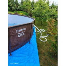 Bestway karkasinis sodo baseino 366x100 uždangalas