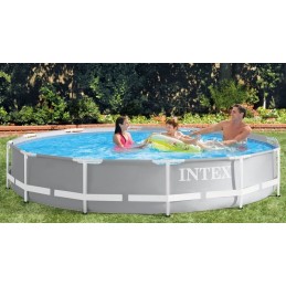 Plieninis sodo baseinas 366x76cm intex 26710 modelis 2024