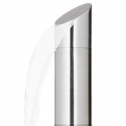 Garden shower 220 cm stainless steel