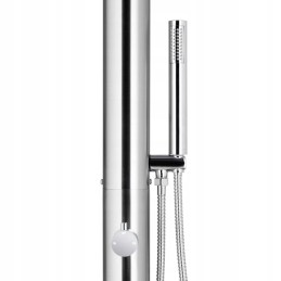 Sodo dušas 220 cm, nerūdijantis plienas