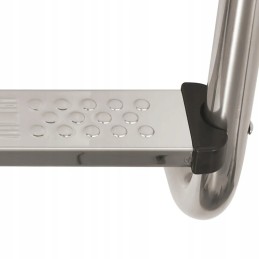 Baseino kopėčios su 3 laipteliais, nerūdijančio plieno 3