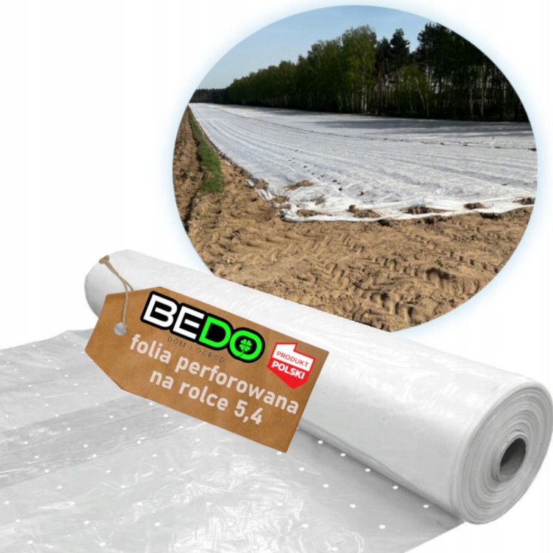Construction expert perforated foil 5.4x100m