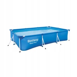 Sodo baseinas 300 x 201 x 66 cm, plieninis rėmas